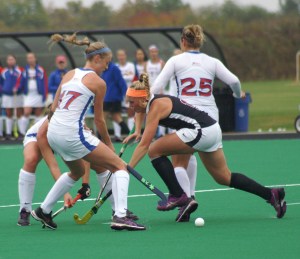 Scramble for the ball