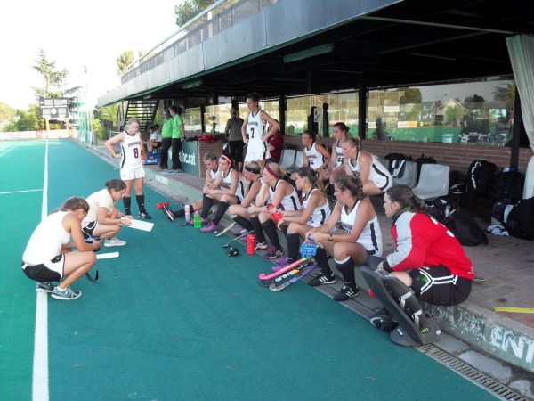 Our Leopards get instruction from Coach Stone