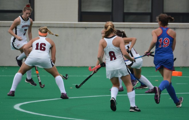 Lafayette defenders close in on American