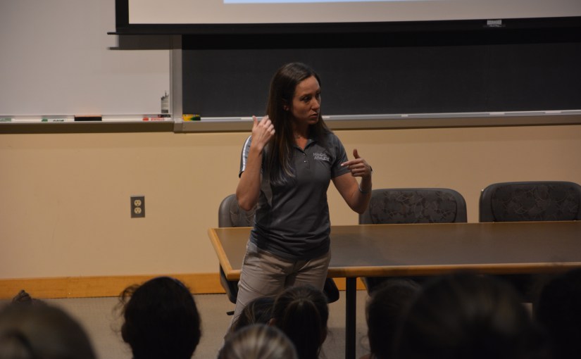 Lafayette Field Hockey Campers Receive Advice On The Mental Aspects Of Being An&nbsp;Athlete