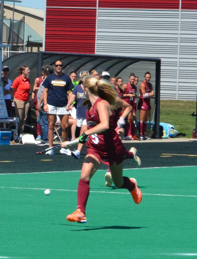 Lauren Kurek gets first goals of career